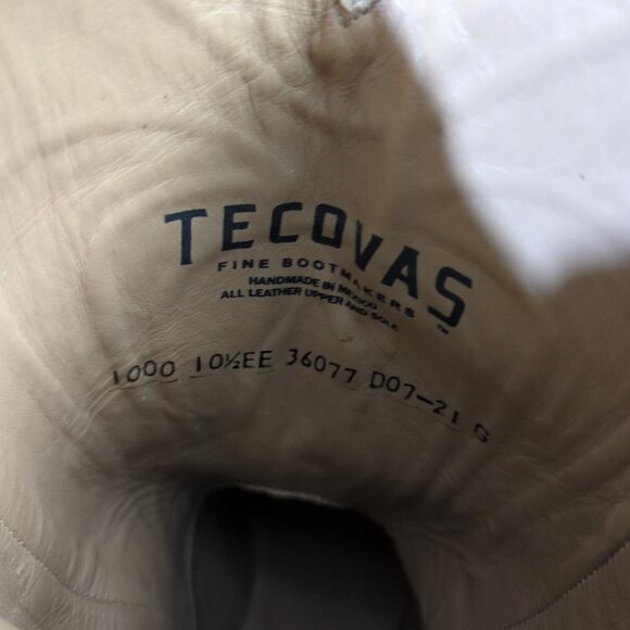 Tecovas Boots Men's 10.5 EE Brown Hazelnut The Cartwright Leather Western Cowboy - Picture 10 of 13